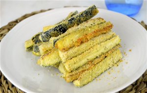 Palitos De Calabacín Al Horno Con Parmesano
