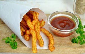 Churros De Patata. Aperitivo Trampantojo
