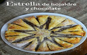 Estrella De Hojaldre Y Chocolate
