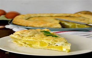 Hojaldre Relleno De Tortilla De Patatas &#161;fácil Y Delicioso!
