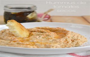 Hummus Con Tomates Secos ( Y Cómo Hacer Tomates Secos)
