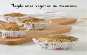 Magdalenas Veganas De Manzana
