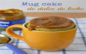 Mug Cake De Dulce De Leche #mugcakeday
