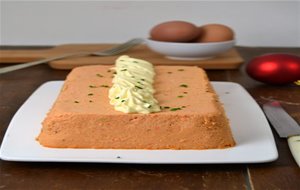 Pastel De Merluza Con  Pimientos Del Piquillo
