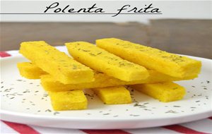Polenta Frita, Guarnición Típica Italiana
