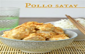 Pollo Satay, Receta Asiatica
