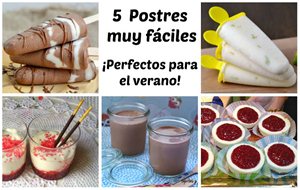 Paseo Por La Red. Postres Fáciles Para El Verano 
