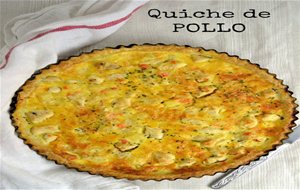 Quiche De Pollo Con Verduras
