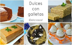 Las 5 Mejores Recetas Dulces Con Galletas.
