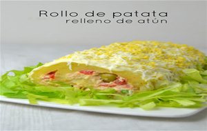 Rollo De Patata Rellena De Atún. Videoreceta
