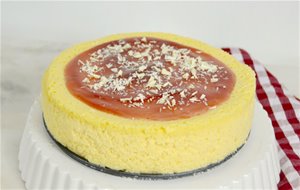 Tarta De Queso &#161;con Solo 3 Ingredientes!
