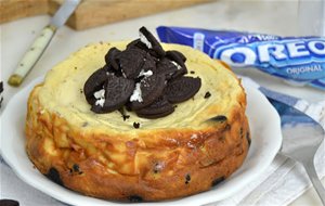 Tarta De Queso Con Oreo Al Horno
