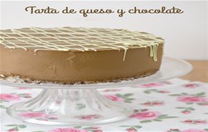 Tarta Fría De Queso Con Chocolate
