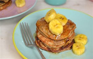 Tortitas De Plátano Y Avena
