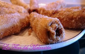 Falsos Churros De Nocilla
