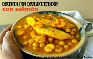 
guiso De Garbanzos Con Salmón
