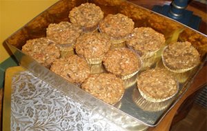 
muffins Veganos De Mantequilla De Cacahuete Y Plátano
