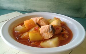 
marmitako De Salmón
