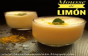 
mousse De Limón {sin Azúcar}
