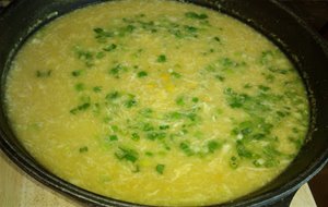 
sopa China De Pollo Y Maiz
