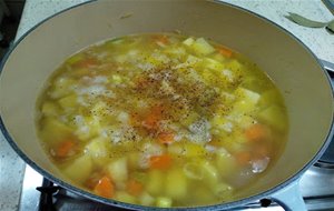 
sopa Alemana De Patata {kartoffelsuppe}
