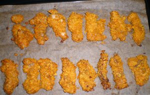 
delicias De Pollo Al Horno Rebozados Con Doritos Sabor Tex-mex
