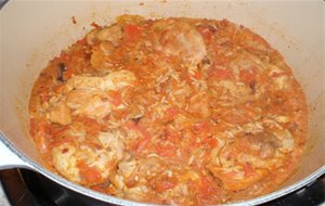 
pollo Al Chipotle Con Arroz
