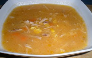 Sopa De Pollo Y Maiz