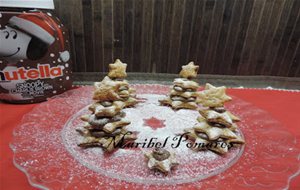 Arbolitos De Navidad De Hojaldre Y Nutella.
