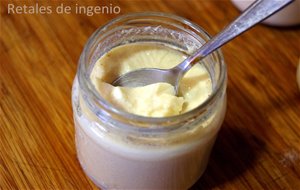 Flan En Botes De Cristal Al Baño Maria
