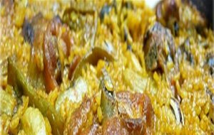 La Paella Valenciana. (spanish Paella)
