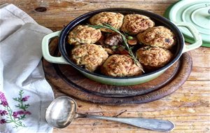 Guiso Con Dumpling De Cheddar
