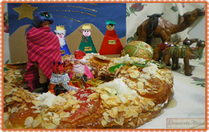 Roscón De Reyes Relleno De Nata Y Trufa
