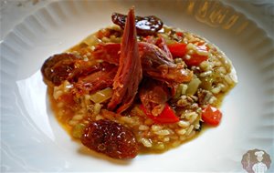 Arroz Con Pato Confitado
