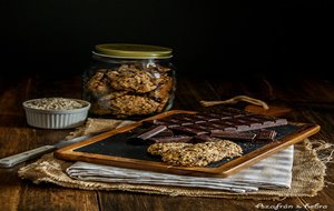 Galletas De Avena Y Chocolate
