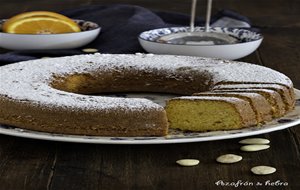 Bizcocho De Zanahoria, Almendra Y Naranja
