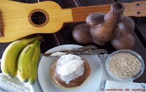 Tortitas De Gofio Y Plátano.
