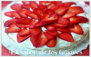 Tarta De Fresas Y Nata.
