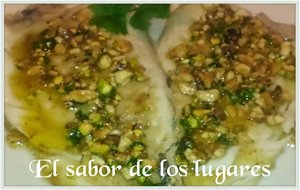 Dorada A La Sal Con Vinagreta Crujiente.
