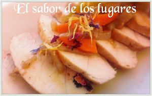 Pechuga De Pollo En Escabeche De Manzanilla.
