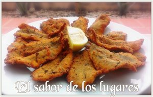 Boquerones Empanados.
