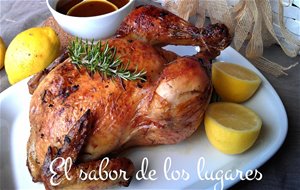 Pollo Asado Al Limón.
