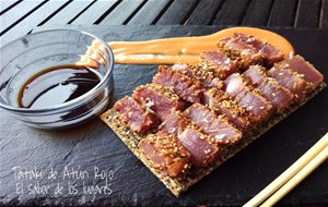 Tataki De Atún Rojo.
