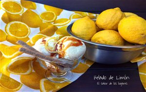 Helado Cremoso De Limón (thermomix).
