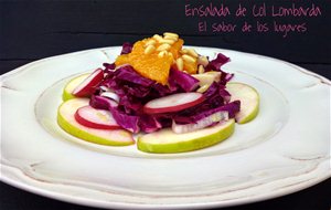 Ensalada De Col Lombarda.
