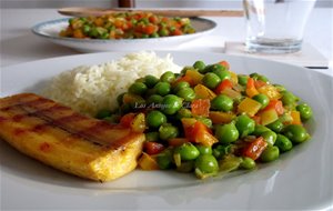 Guisantes (arvejas) Frescos Con Verduras
