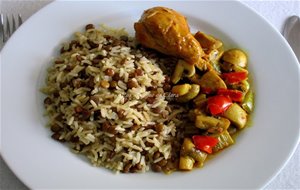 Arroz Con Lentejas
