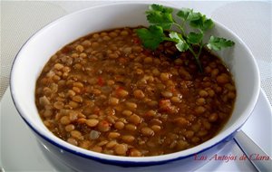 Lentejas Con Verduras
