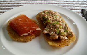 Patacones O Tostones De Plátano De Canarias
