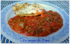 Alcauciles Con Chícharos Y Habas En Tomate (cádiz)
